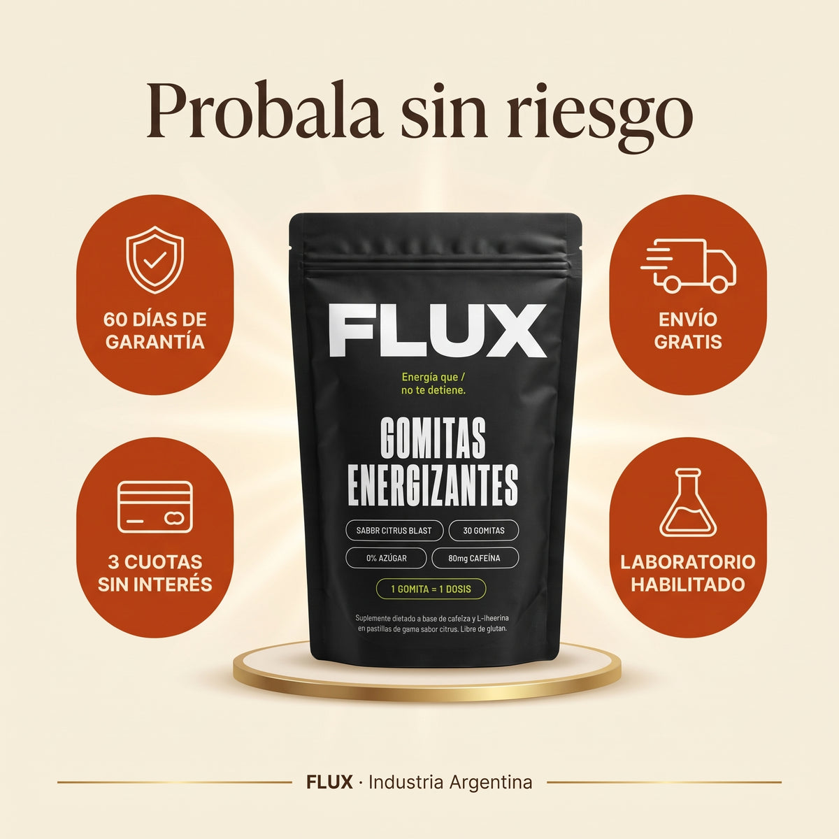 Flux: Gomitas Energizantes