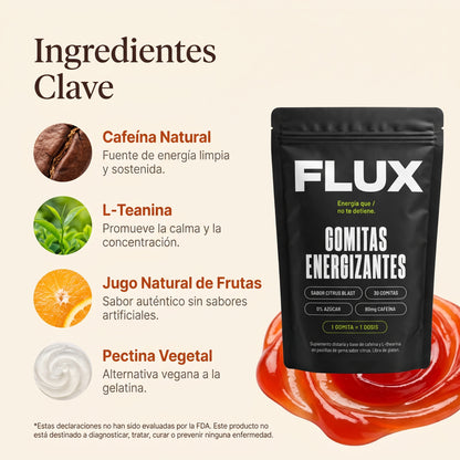 Flux: Gomitas Energizantes
